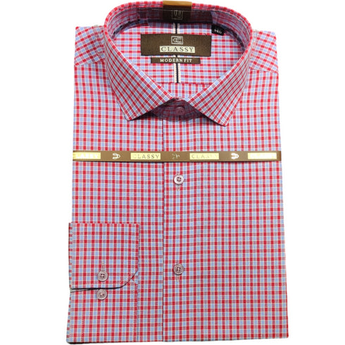 Formal Check Shirt Premium